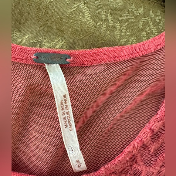 [Free People] Sheer Laced Tunic Dress - Picture 2 of 7